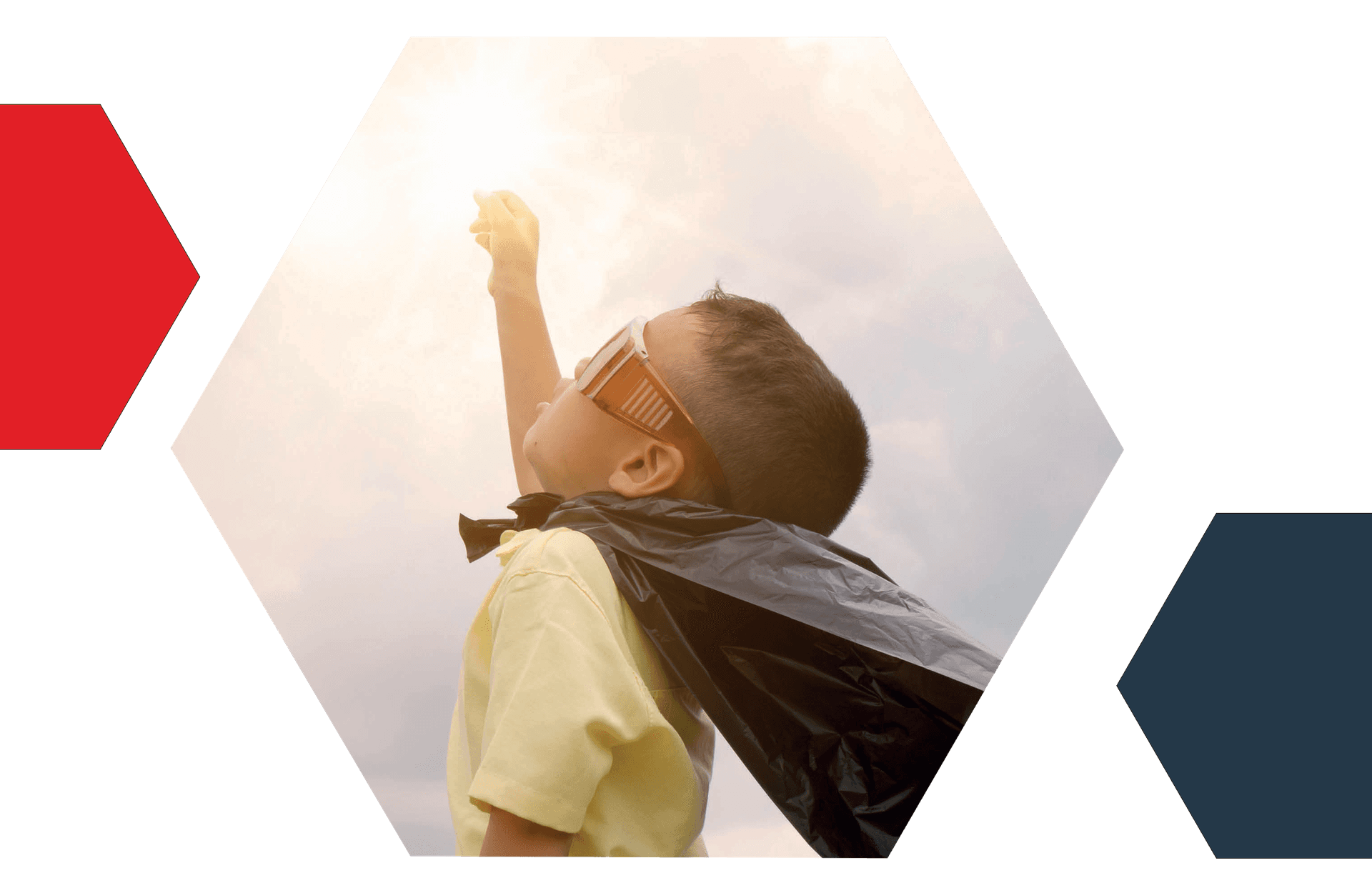Hexagon Shape with Child